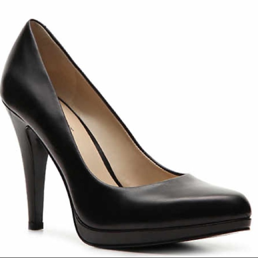 Nine West Black Rocha Platform Pump US 11